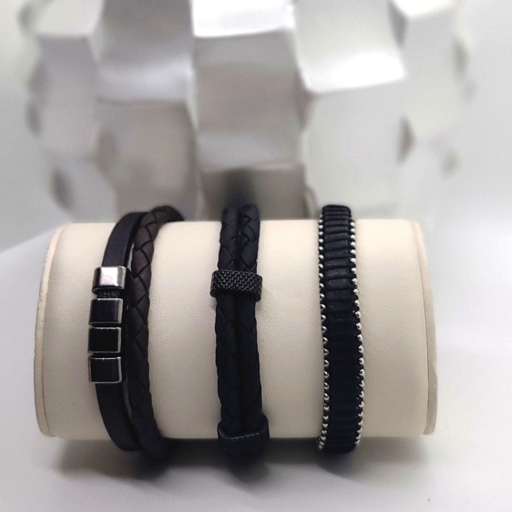 Handmade Leather Unisex Bracelet